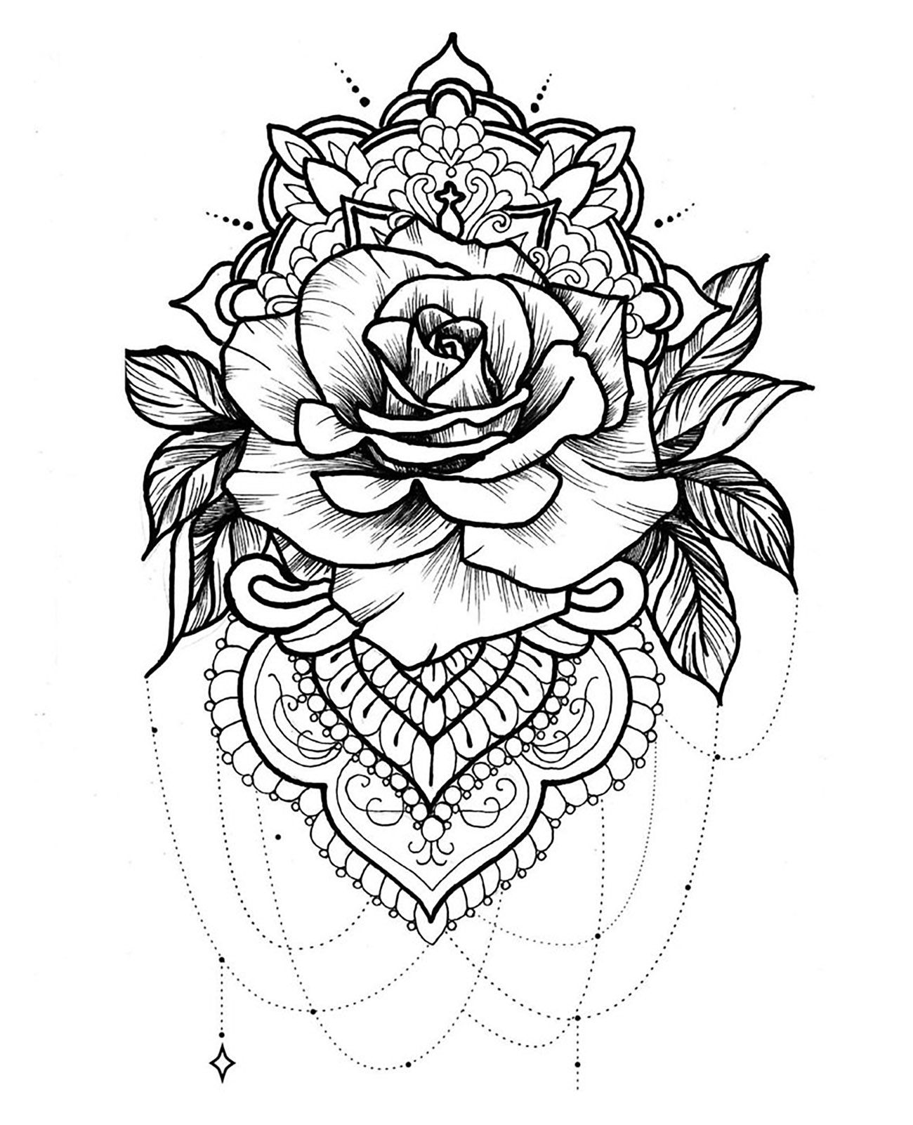 1300x1602 Here Are Difficult Mandalas Coloring Pages Adults To Print