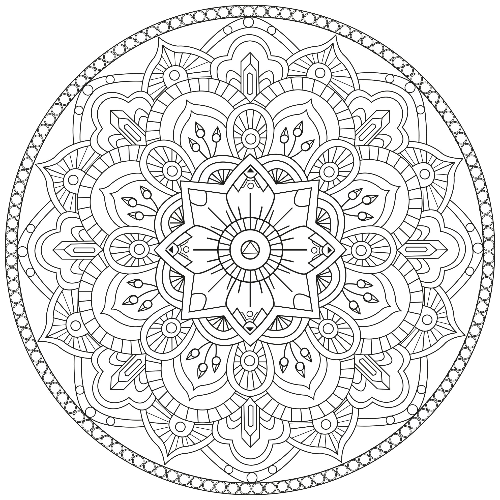 1983x1983 Mandala To Download Summer