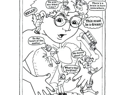 440x330 Digestive System Coloring Page Cheap Free Children Body Parts