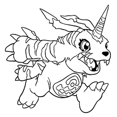 Digimon Coloring Pages