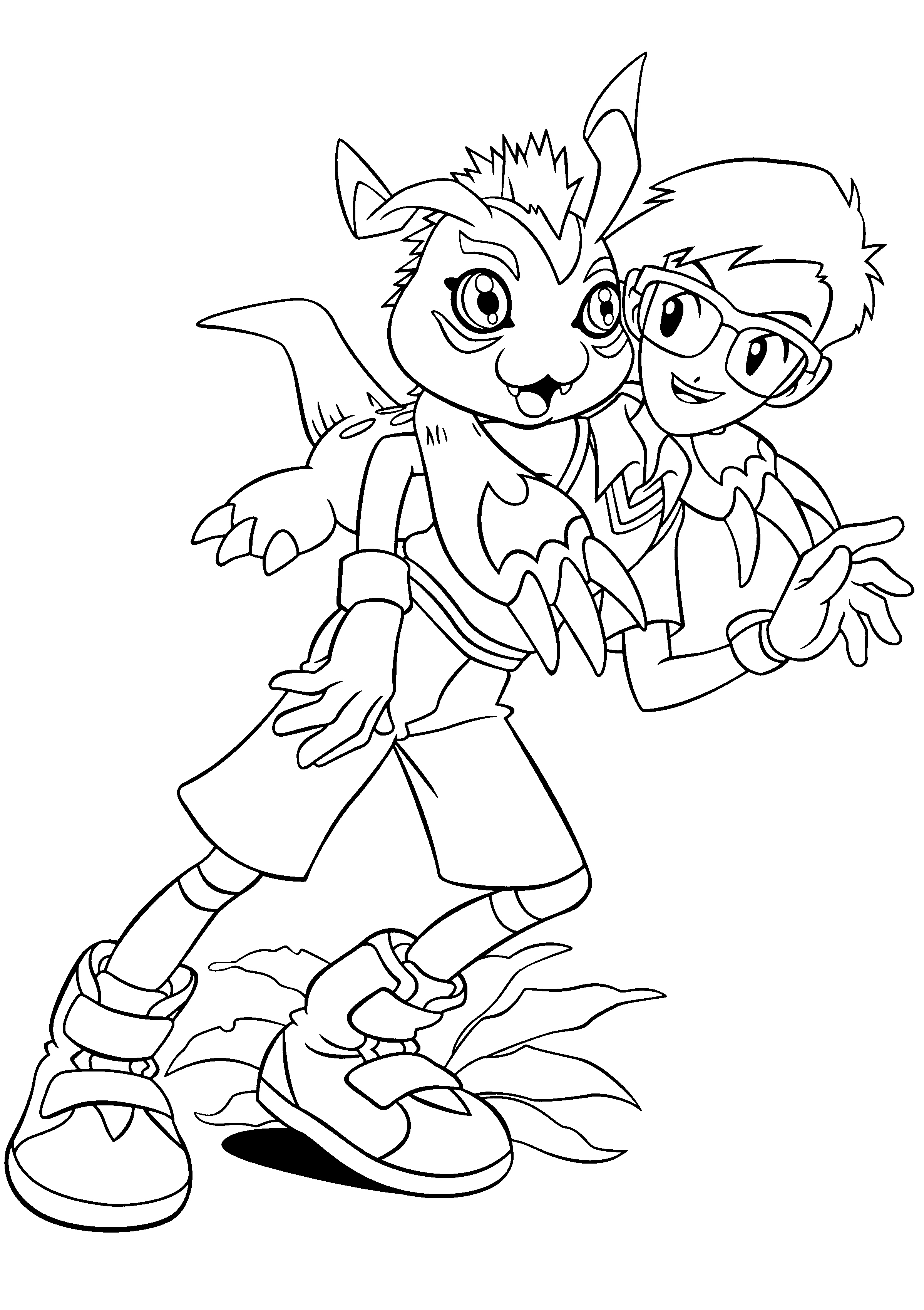 2400x3400 Digimon Coloring Pages Unique Coloring Page Digimon Coloring Pages