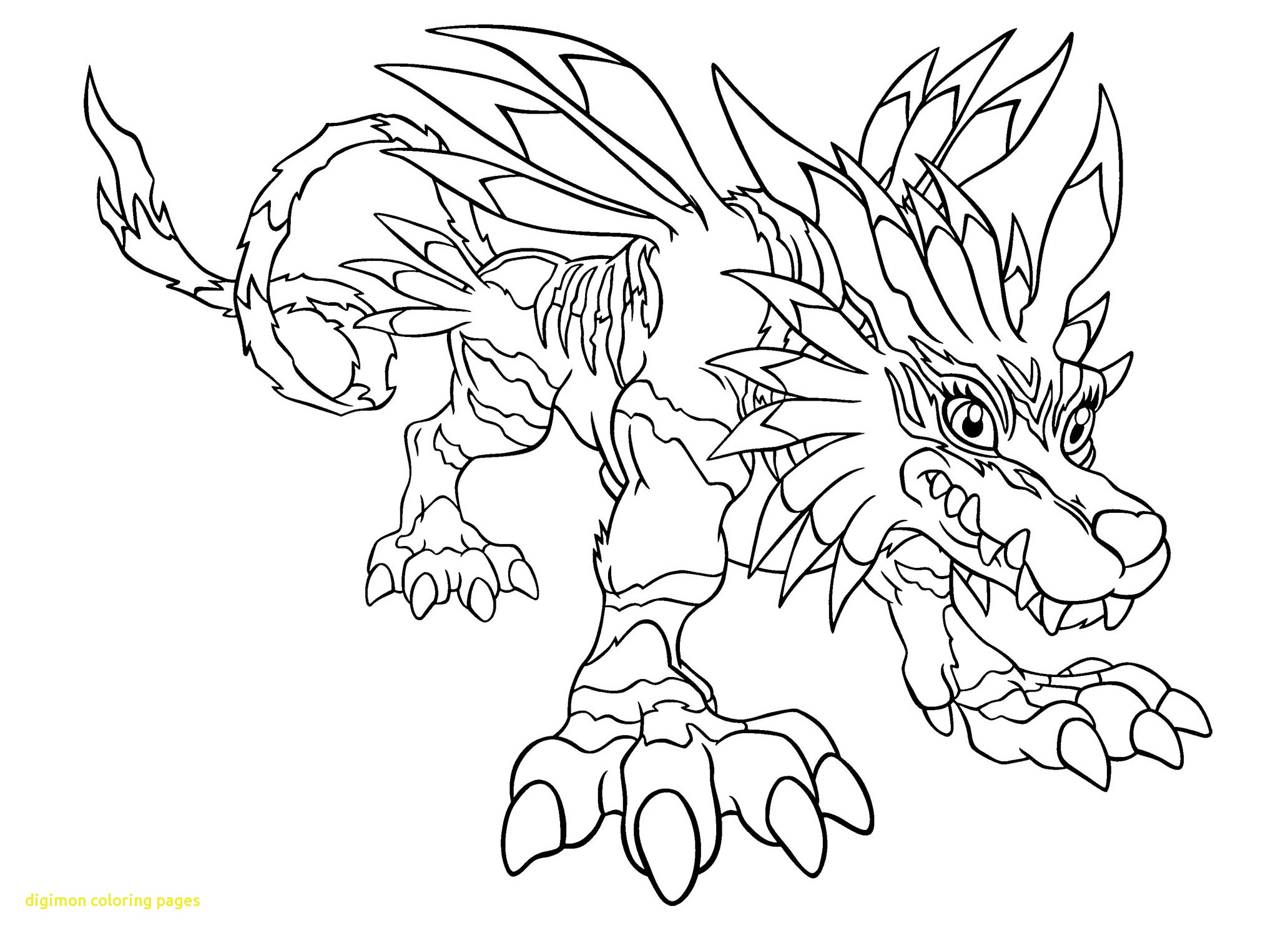 2063x1500 Digimon Coloring Pages With Digimon Coloring Pages Gabumon