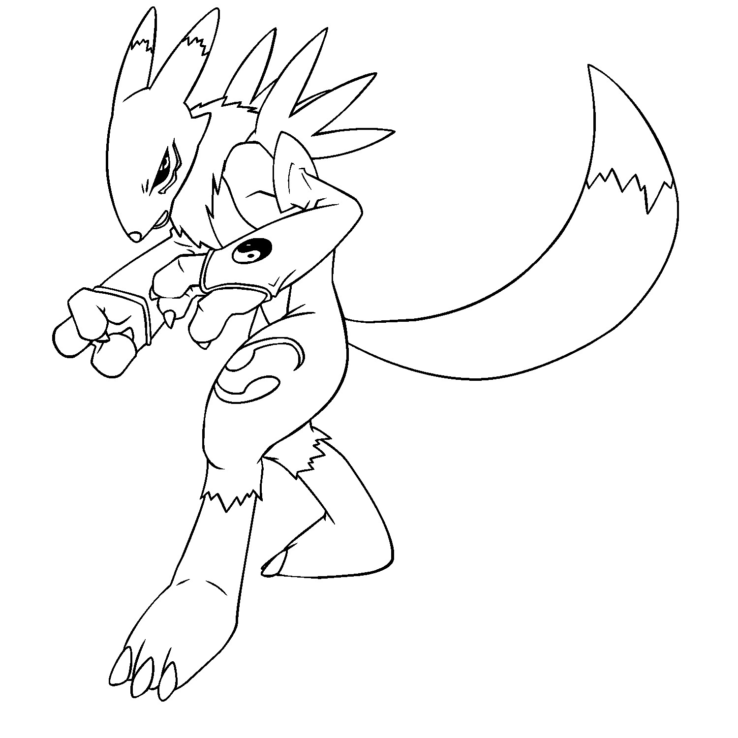 1500x1500 Printable Digimon Coloring Pages Coloring Me