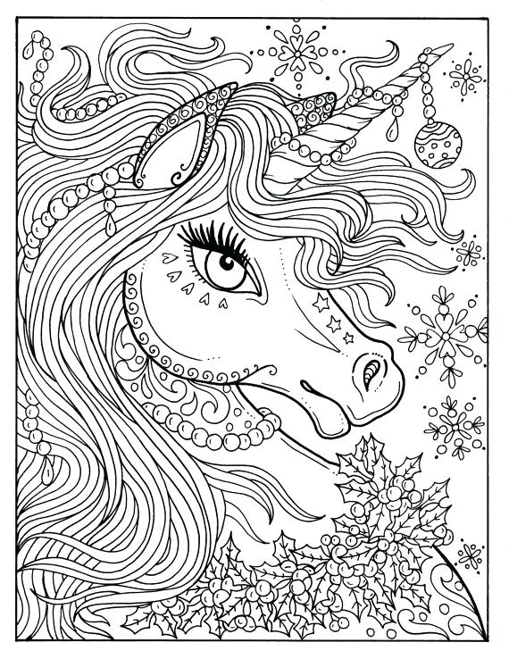 570x738 Morocco Coloring Pages Unicorn Coloring Page Adult Color Book Art