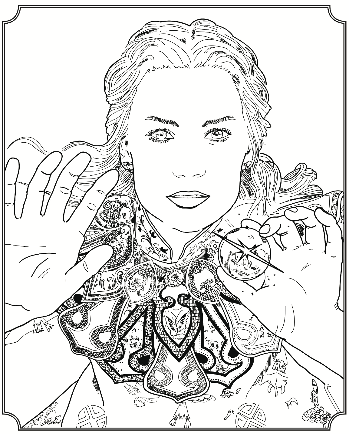 1153x1430 Free Alice In Wonderland Adult Coloring Pages Print Them Now!