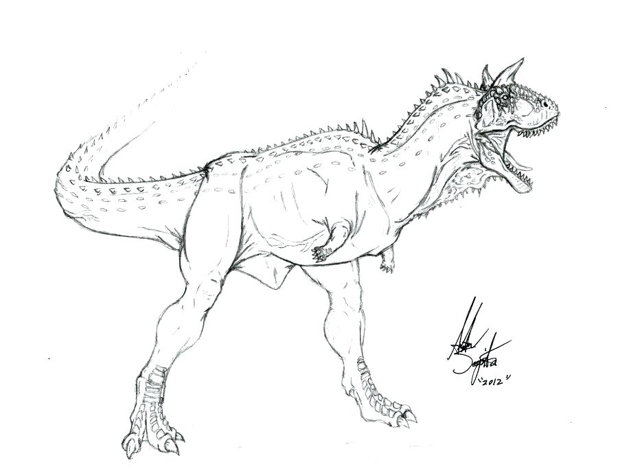900x683 Dilophosaurus Coloring Page Park Coloring Pages With D Coloring