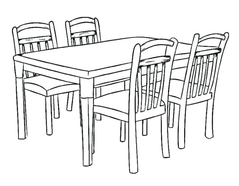 800x622 Table Coloring Dogs Dinner On The Table Coloring Page Periodic