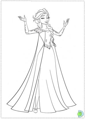 300x416 Disney Frozen Coloring Sheets Pages Disneys On Disney Frozen Fever