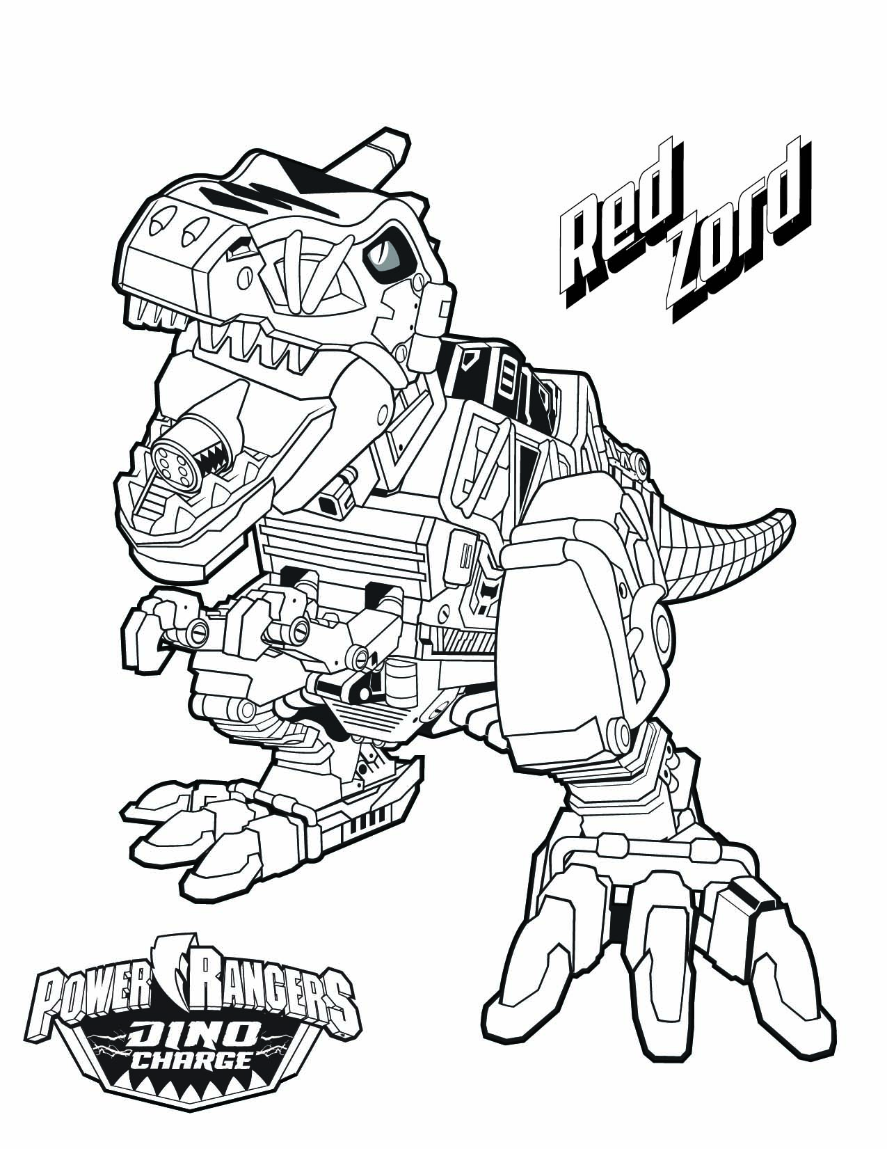 1275x1651 Red Zord! Download Them All