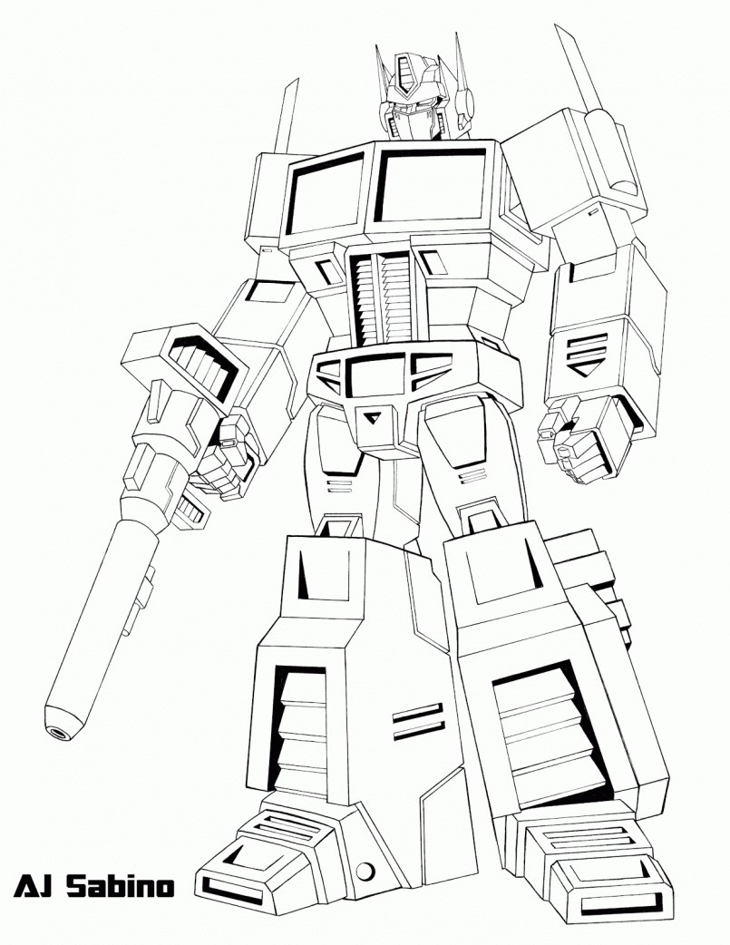 805x1042 Rescue Bots Coloring Pages Pdf Best Of Optimus Prime Page