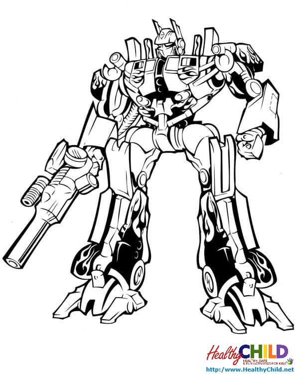 600x750 Transformers Coloring Pages