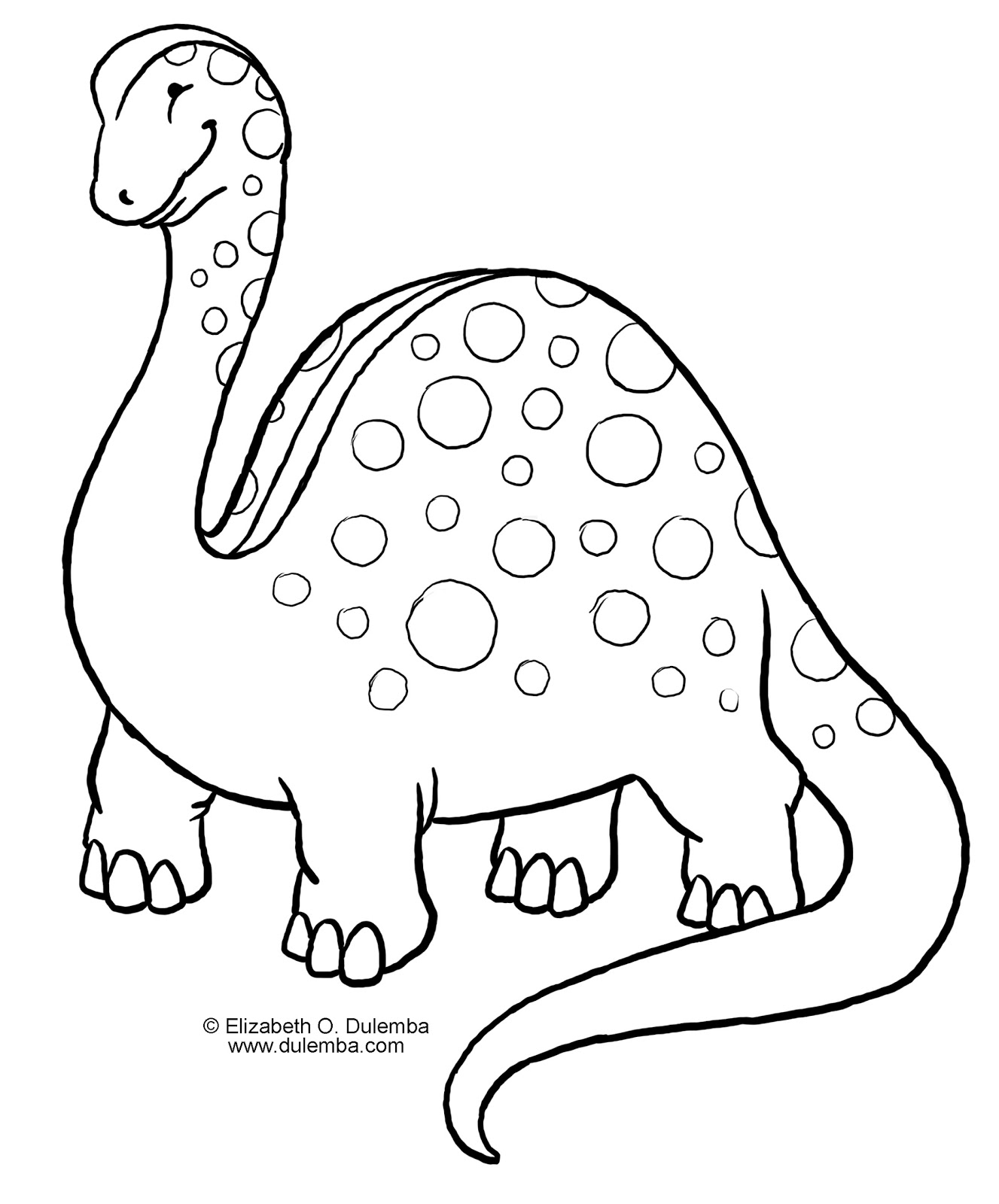 1327x1600 Coloring Dinosaur