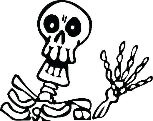 520x411 Dinosaur Bones Coloring Pages Dinosaur Skeleton Coloring Page