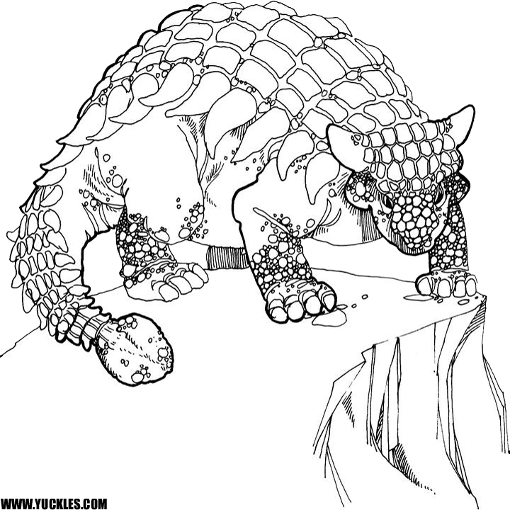 720x720 Dinosaur Coloring Pages