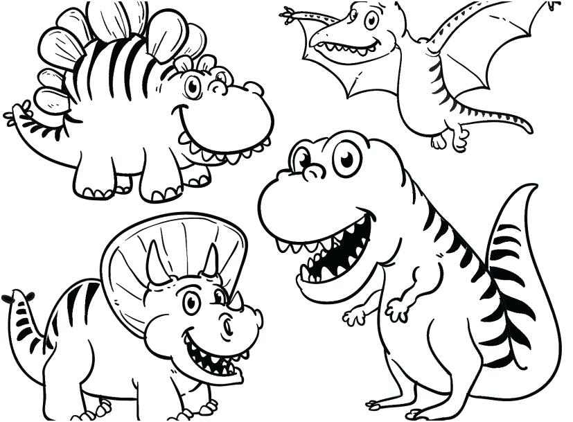 827x609 Dinosaurs Coloring Pages Pdf Dinosaur Coloring Pages Dinosaur