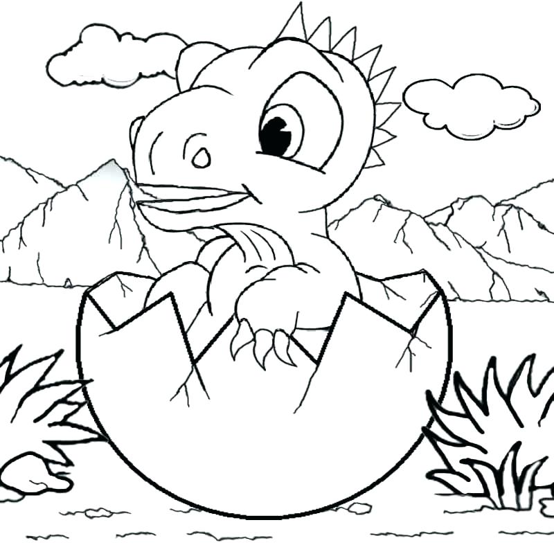 800x800 Stegosaurus Coloring Page Baby Dinosaur Coloring Page Cartoon Baby
