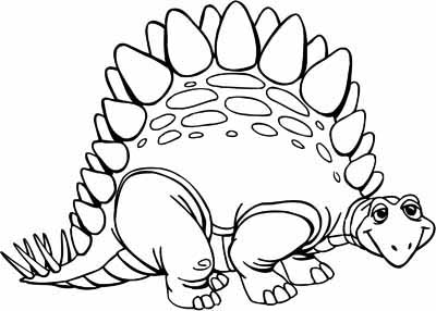400x286 Dinosaur Coloring Pages For Kids