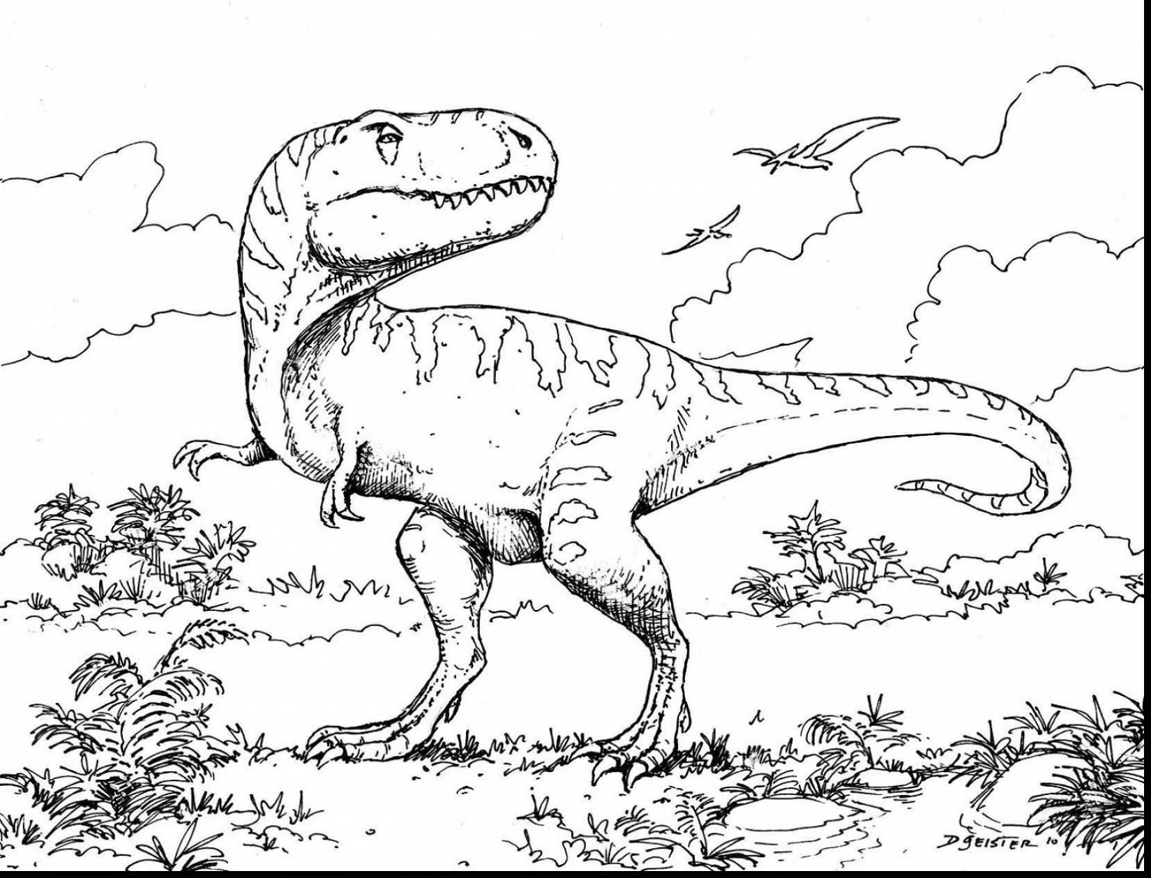 1650x1259 Popular Dinosaur Coloring Printouts Pages Of Dinosaurs