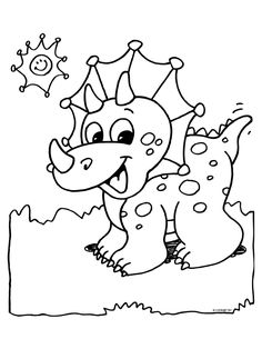 236x314 Top 25 Free Printable Unique Dinosaur Coloring Pages Online