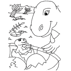 230x230 Top 25 Free Printable Unique Dinosaur Coloring Pages Online