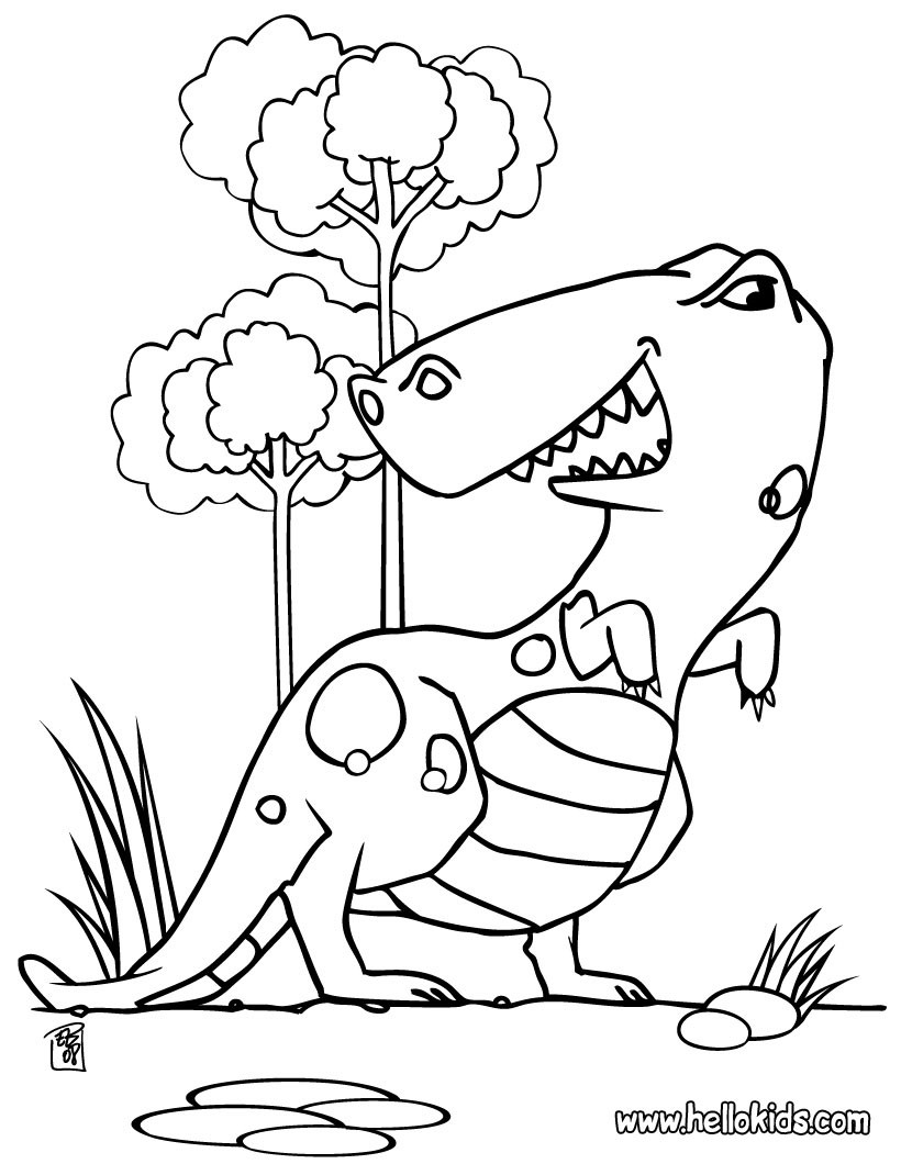 820x1060 Dinosaur Coloring Pages