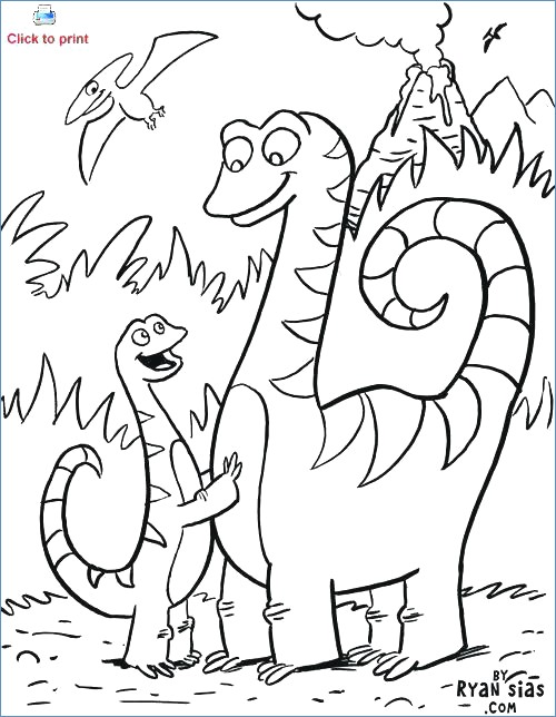 500x644 Simple Dinosaur Coloring Pages For Kindegarten
