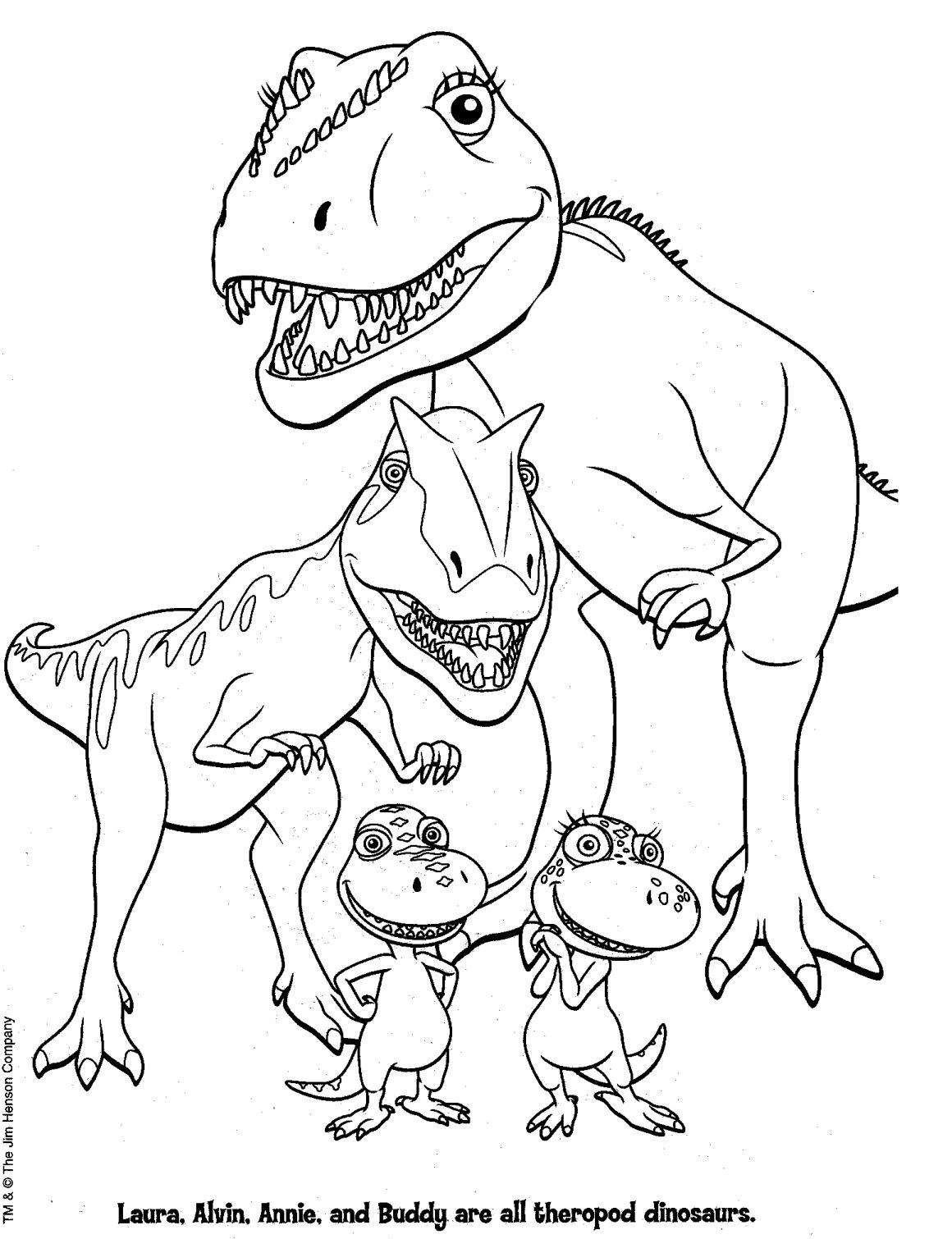 Dinosaur Coloring Pages To Print