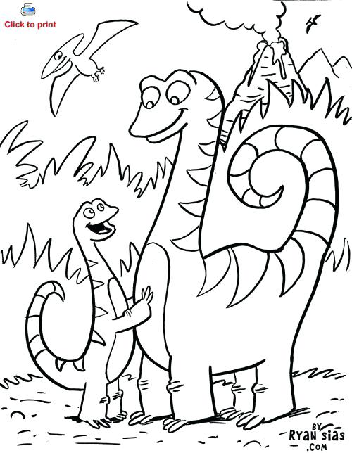 500x644 Coloring Pages Dinosaurs Triceratops Kids Coloring Cute Dinosaur