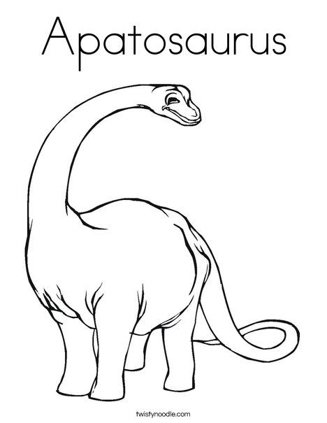 Dinosaur Coloring Pages With Names