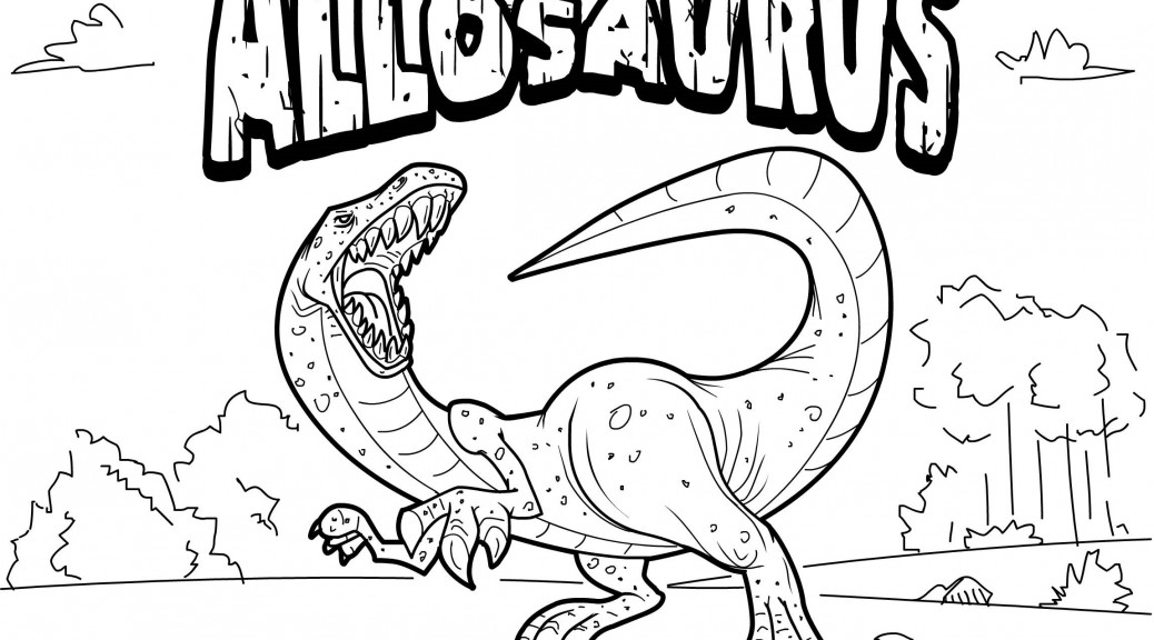 1038x576 Dinosaur Coloring Pages 360coloringpages