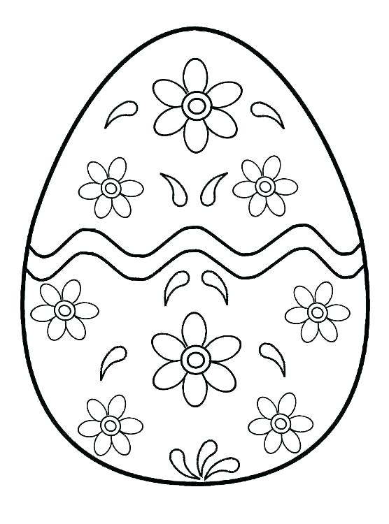 Dinosaur Egg Coloring Page