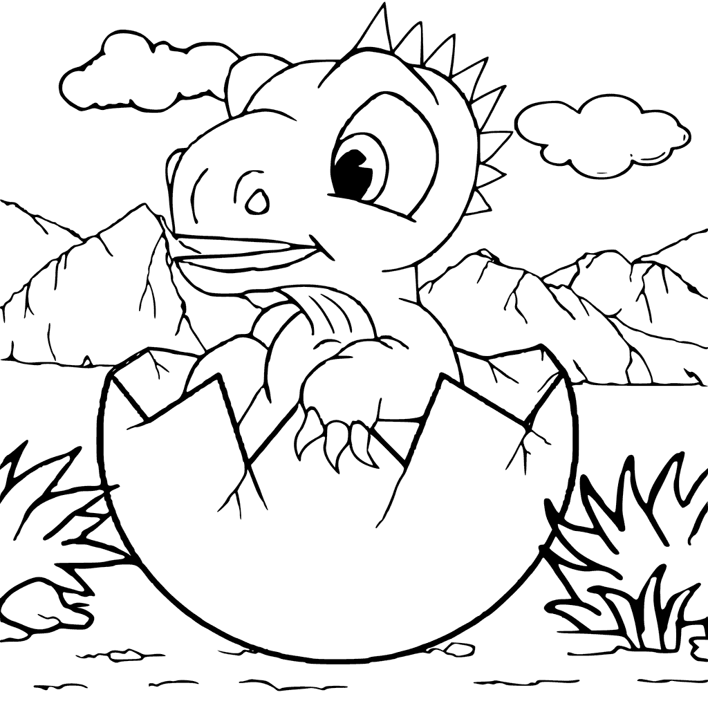 1024x1024 Diplodocus Coloring Pages
