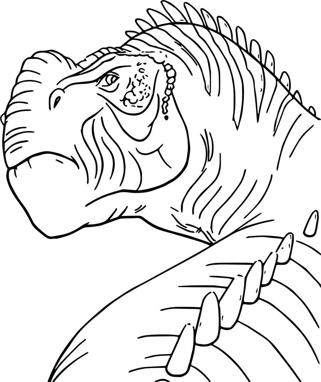 1024x1219 Coloring Pages ~ Dinosaur Color Pages S Head Coloring Page Animal