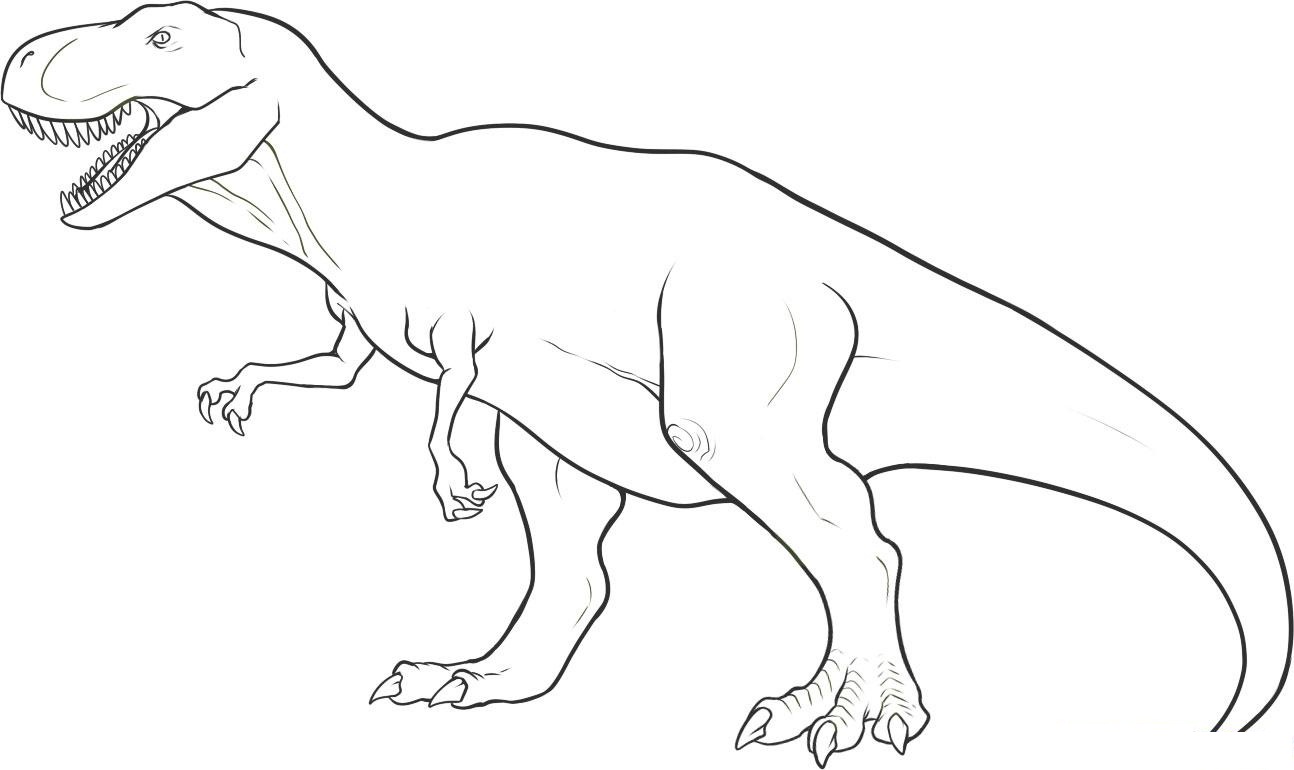 1294x770 Free Coloring Pages Dinosaurs Timykids