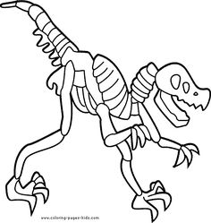 236x249 Skeleton Coloring Pages