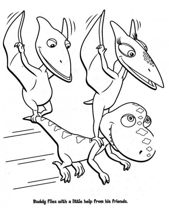 550x700 Dinosaur Train Pictures To Color Printable Dinosaur Train Coloring
