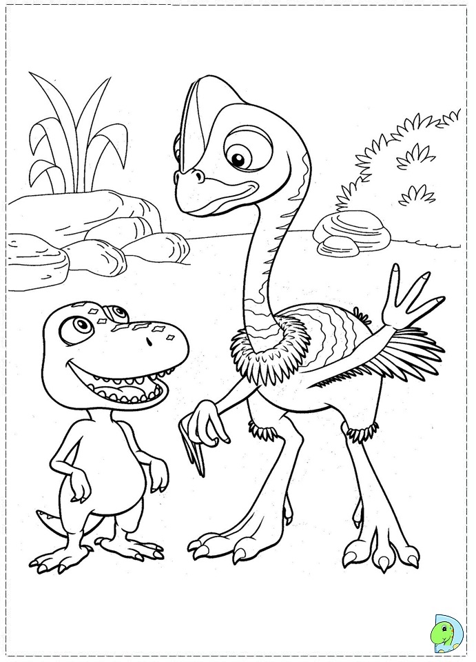 691x960 Pretty Inspiration Dinosaur Train Coloring Pages Printable