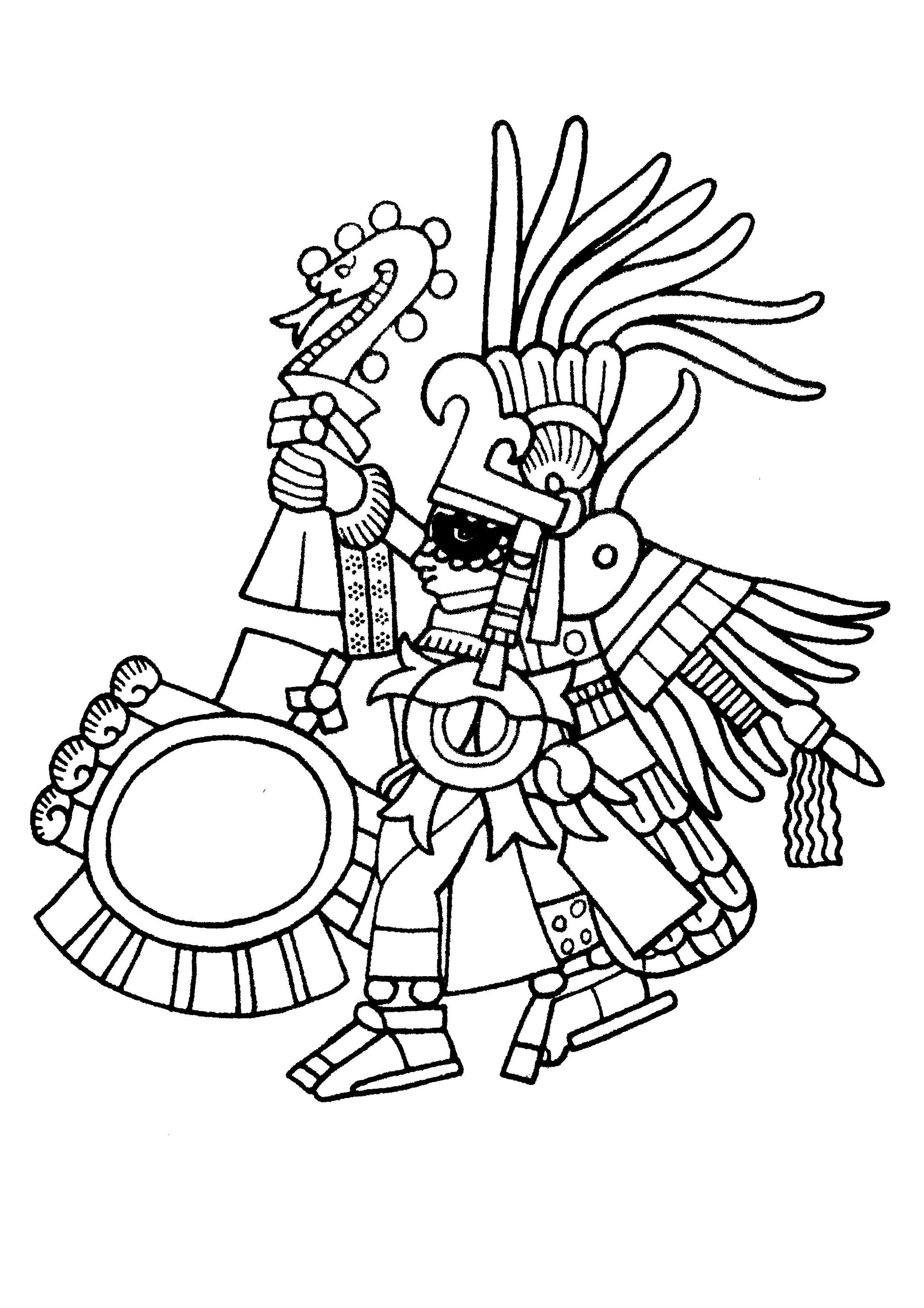 2480x3508 God Of War Coloring Pages