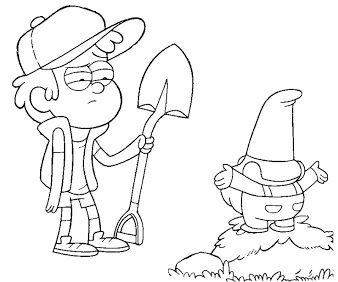 Dipper Pines Coloring Pages
