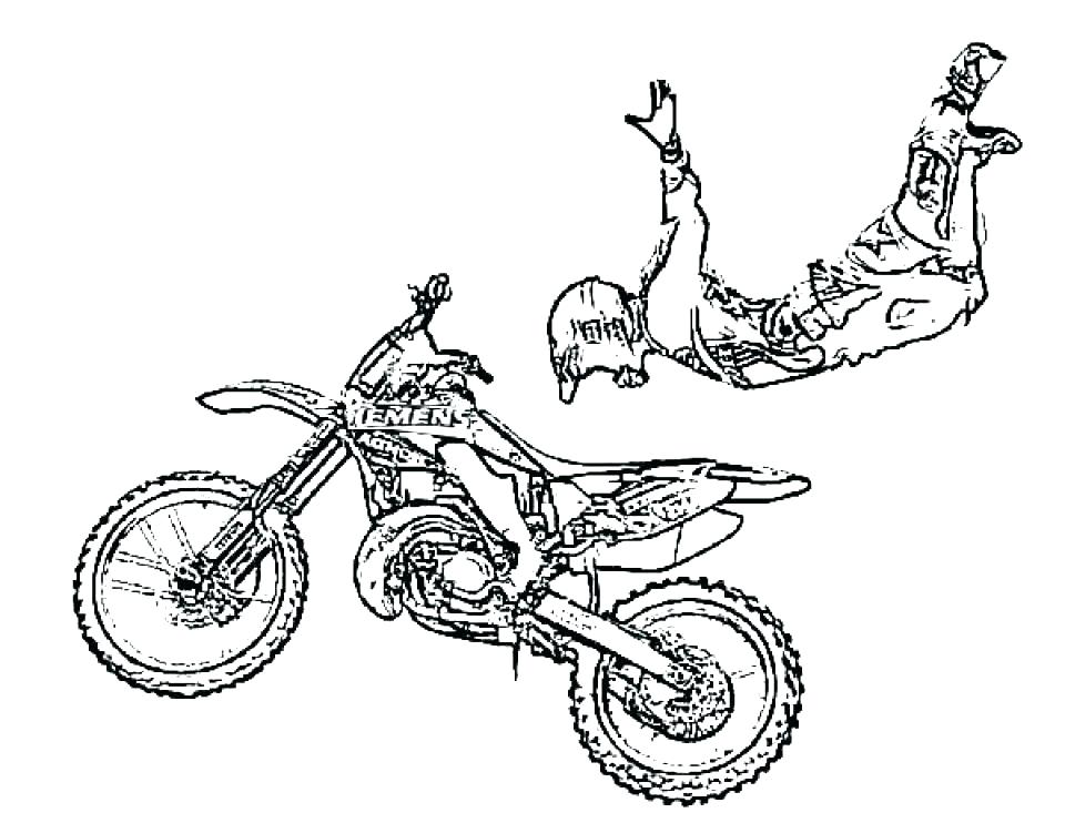 960x742 Dirt Bike Coloring Page Dirt Bike Colouring Pages To Print Duck