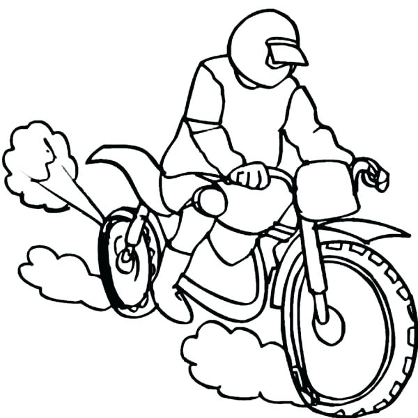 600x600 Dirt Bike Helmet Coloring Pages Dirt Bike Color Pages Dirt Bike