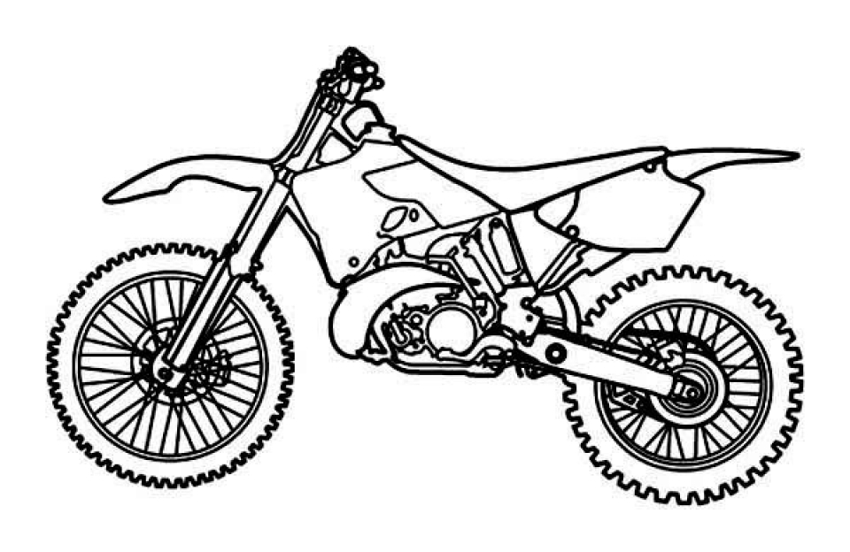 960x624 Dirt Bike Coloring Pages To Print Printable