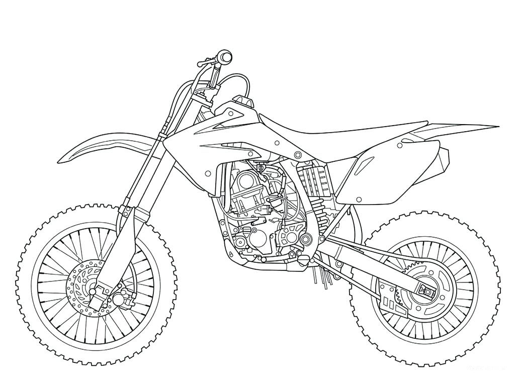 1024x768 Coloring Pages ~ Dirt Bike Coloring Pages Good Photograph Fox Dirt