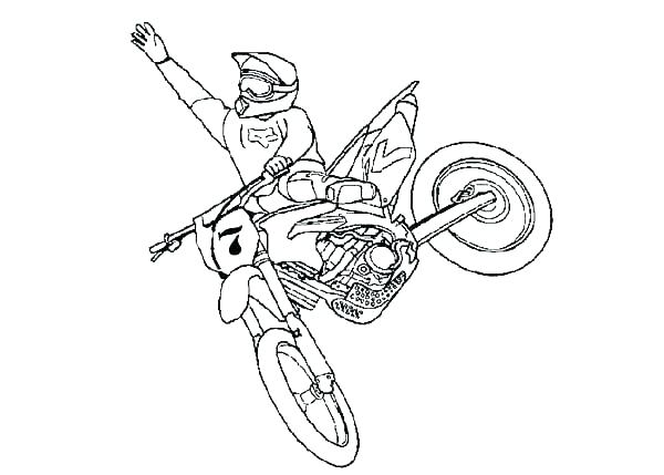 600x429 Dirt Bikes Coloring Pages Shippa.co