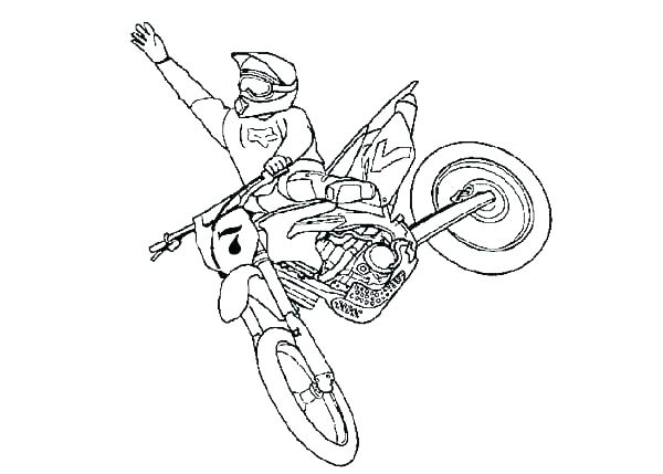 600x429 Dirt Bike Coloring Pages Printable Dirt Bike Coloring Pages