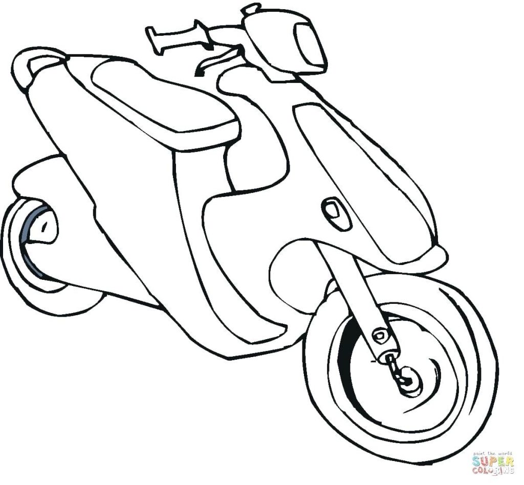 1024x948 Coloring Pages ~ Dirt Bike Coloring Pages Drawn Bicycle Colouring