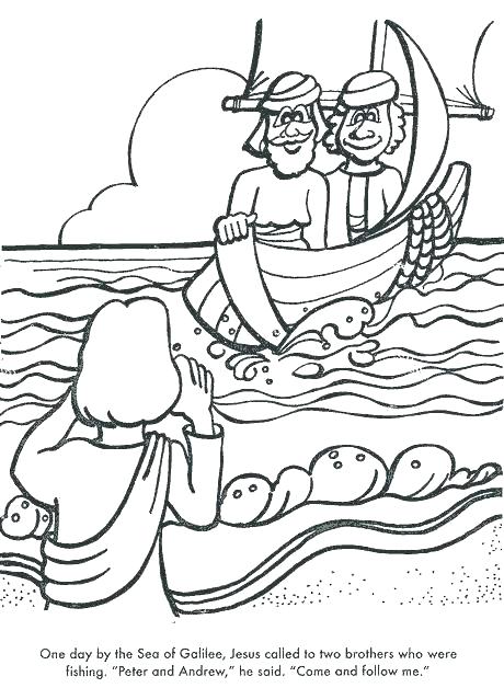 460x628 Disciples Coloring Pages Printable Follow Coloring Page And