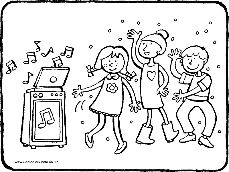 800x602 Music Colouring Pages
