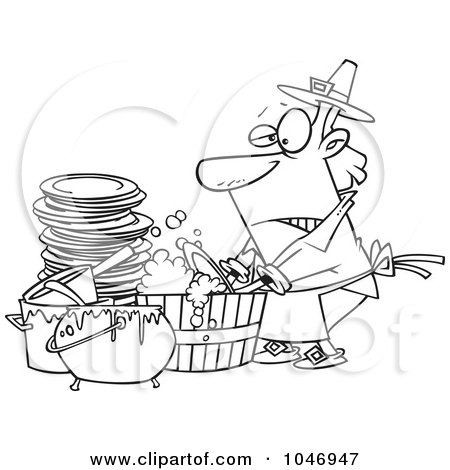 450x470 Royalty Free (Rf) Clip Art Illustration Of A Cartoon Black