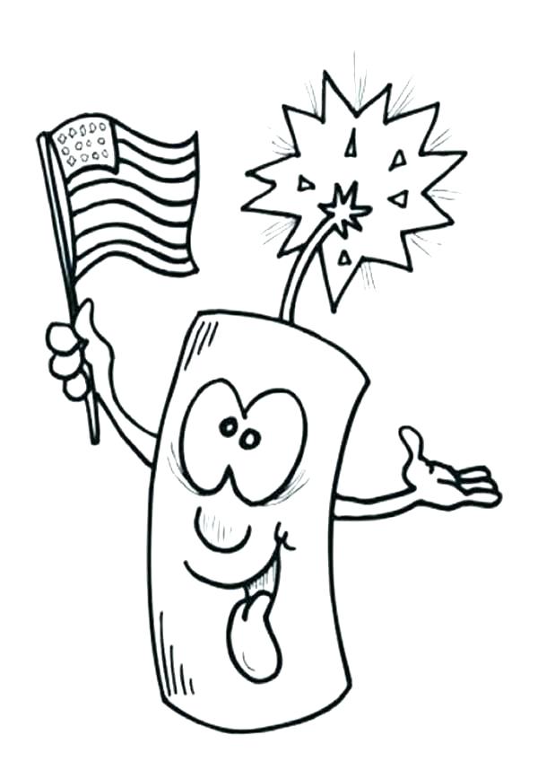 600x868 July 4 Coloring Pages Th 4th Of July Coloring Pages Disney